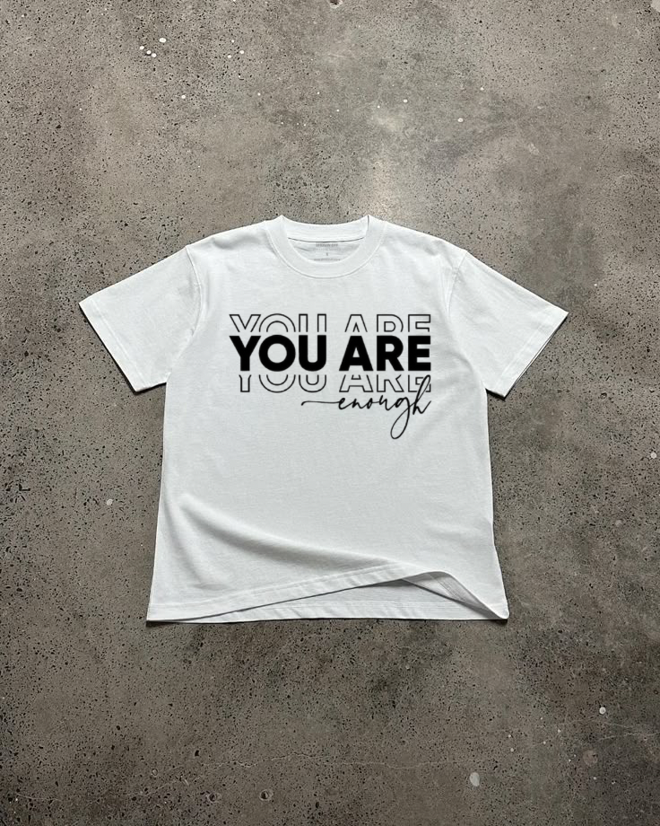 YOU ARE ENOUGH Oversized Tee