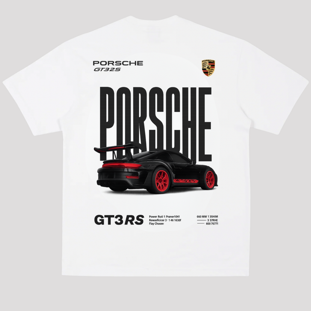 PORSCHE-2 Oversized Tee